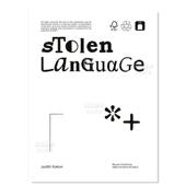 Kakon：被偷 语言英文艺术家艺术工作室进口原版 书简装 外版 瑞士艺术家Judith Kakon 14岁以上Judith 预售 Stolen LanguageI