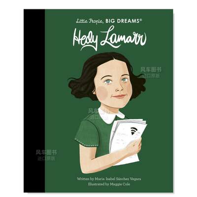 【现货】【小人物大梦想】海蒂·拉玛 【Little People, Big Dreams】Hedy Lamarr 英文原版进口外版图书