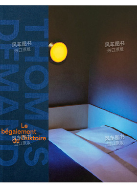 【预售】（法语版）托马斯·迪曼德：历史的结舌英文摄影摄影师专辑进口原版外版书精装Thomas Demand: Le bégaiement de l’hi