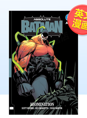 【预售】【DC Comics】蝙蝠侠 卷2 憎恶（平装）Absolute Batman Vol. 2英文漫画图书Scott SnyderDC Comics平装进口原版书978179