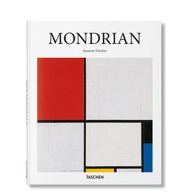 【现货】彼埃蒙德里安【Basic Art 2.0】MONDRIAN英文外国美术20世纪Susanne Deicher精装TASCHEN进口原版书9783836553308
