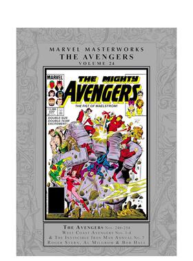 【预售】【Marvel】漫威大师作品复仇者联盟卷24英文漫画精装进口原版书Marvel Masterworks: The Avengers Vol. 24 Stern  Roger