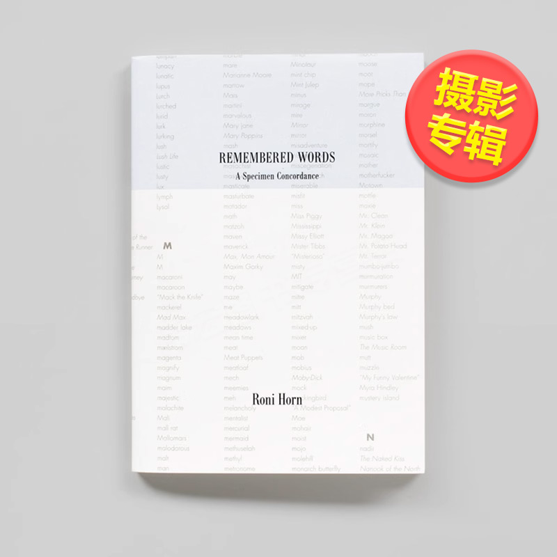 罗尼·霍恩：记忆中的单词，样本