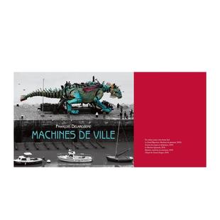 现货 机械装 ville英文艺术家艺术工作室Fran?ois Sud进口原版 Actes 法国 书978 Machine Delaroziere平装 置艺术Machines