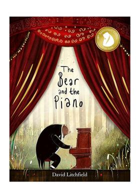【现货】大熊和钢琴 10周年纪念版The Bear and the Piano 10th Anniversary英文儿童绘本插画师David Litchfield平装Frances Lin