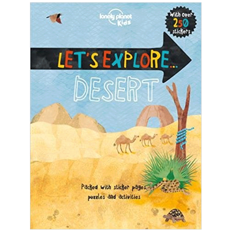 desert让我们一起去探索吧!沙漠 英文儿童绘本适合6-12岁
