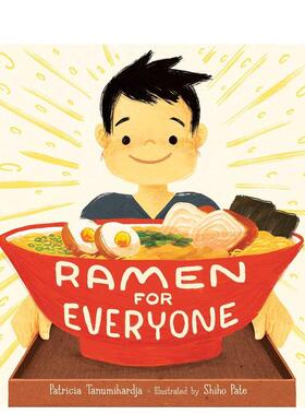 【预售】给所有人的拉面Ramen For Everyone英文儿童绘本交通工具城市人文6-9岁精装TANUMIHARDJA  PATRICIA进口原版书Atheneum B