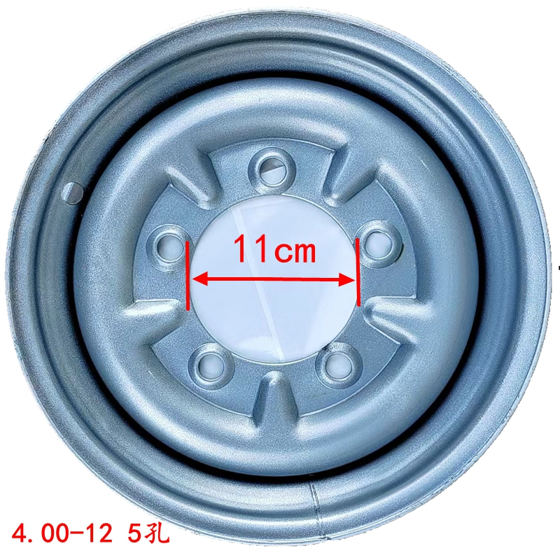 三轮车加厚钢圈4.00/4.50/5.00-12电动轮毂400/450/500-14摩托车 电动车/配件/交通工具 更多电动车零/配件 原图主图