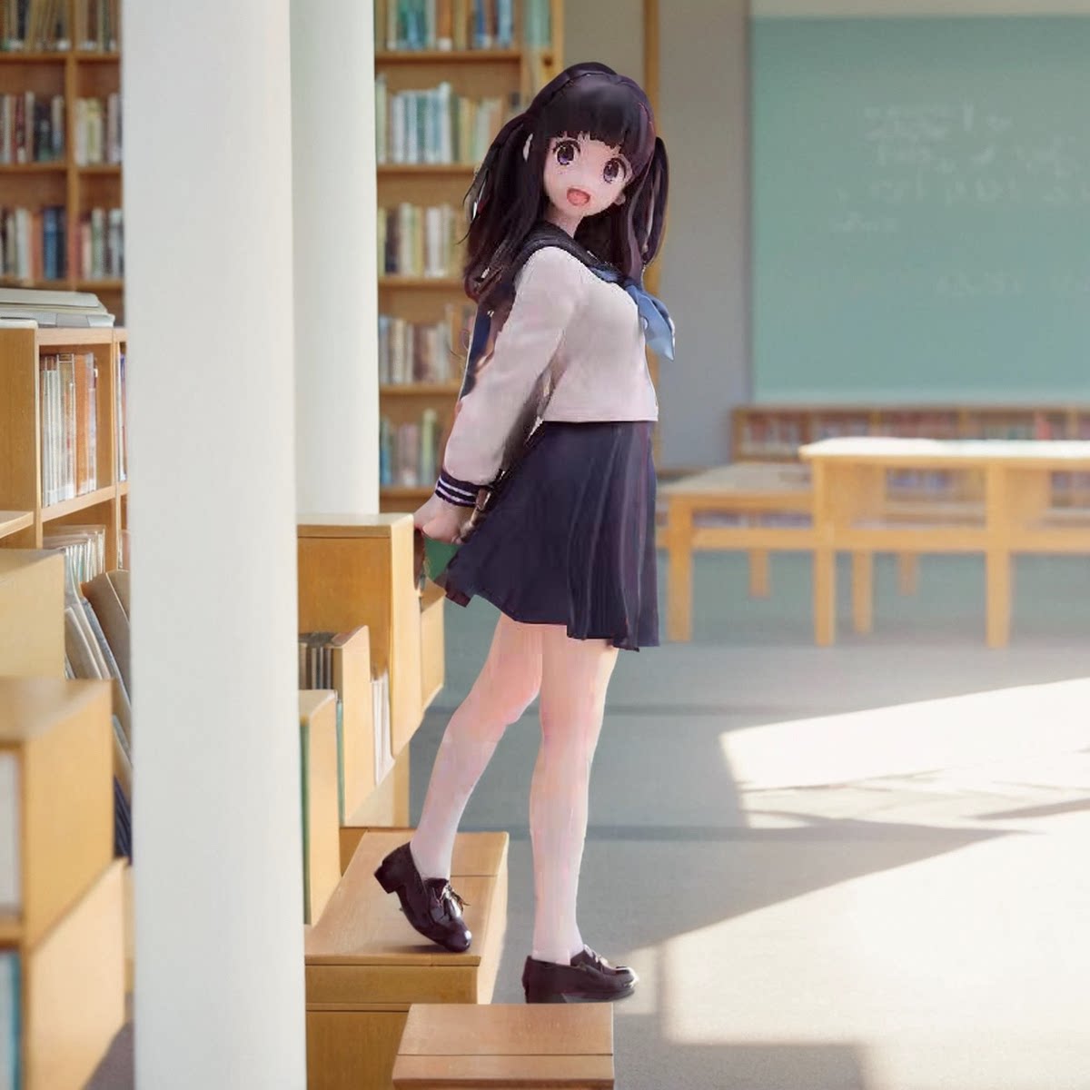 冰果冰菓 千反田爱瑠 jk制服 手办