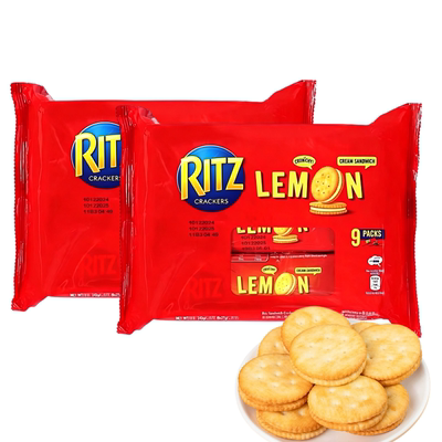 RITZ进口乐之柠檬夹心饼独立装