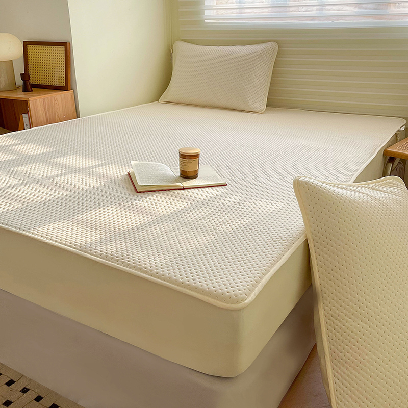 A类大豆纤维床笠加厚夹棉席梦思