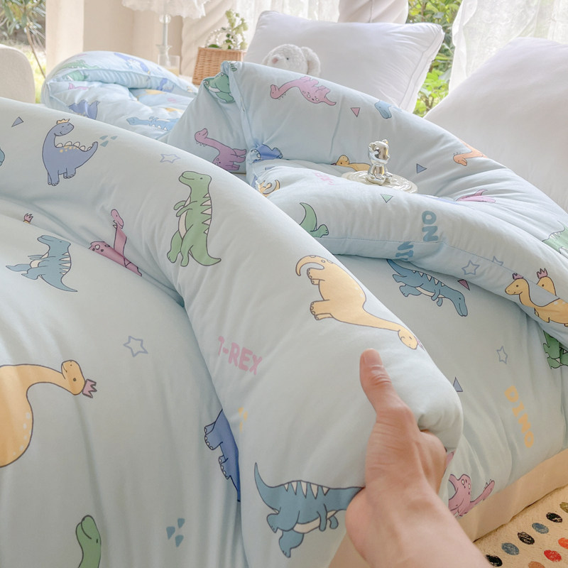 A类针织大豆纤维被子棉被冬被幼儿园婴儿童加厚被褥学生被芯春秋,床上用品,化纤被,淘宝优惠券,粉丝福利购,淘宝优惠卷