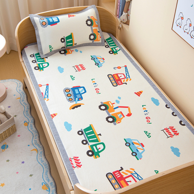 婴儿凉席夏季宝宝幼儿园午睡冰丝凉席垫小学生午托儿童拼接床席子