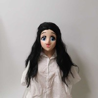 可愛大眼娃娃美女面具聚會酒吧
