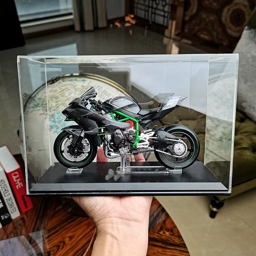 日本青岛社H2R摩托机车模型正版