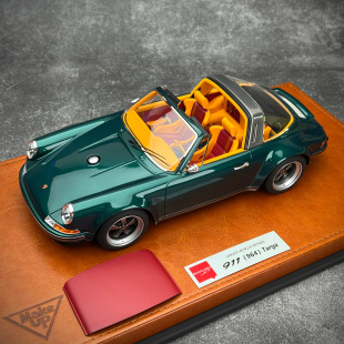 沙沙汽车模型MAKEUP MU 1:18保时捷Singer 911 964 Targa树脂收藏