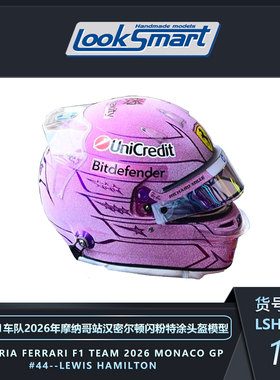勒克莱尔汉密尔顿特涂头盔模型