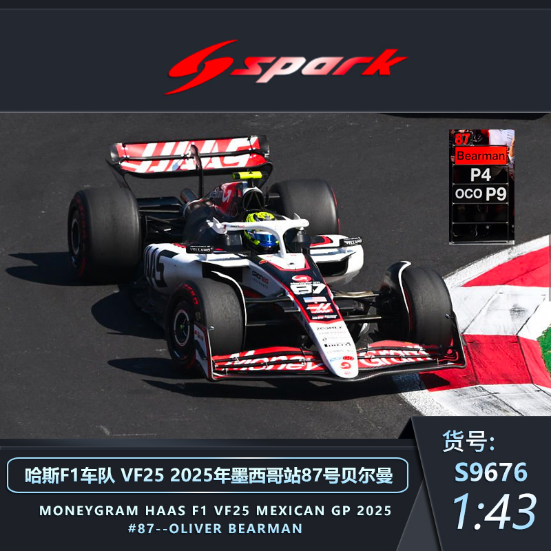SPARK哈斯VF-25墨西哥贝尔曼模型
