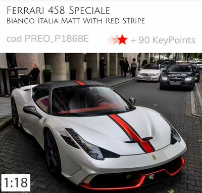 BBR法拉利458SPECIALE汽车模型