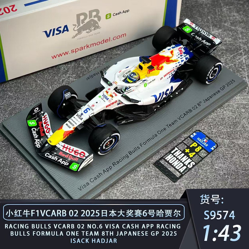 Spark小红牛F1哈贾尔赛车模型