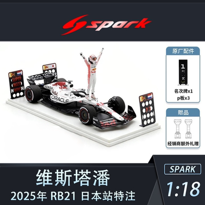 SPARK维斯塔潘日本白牛人偶模型