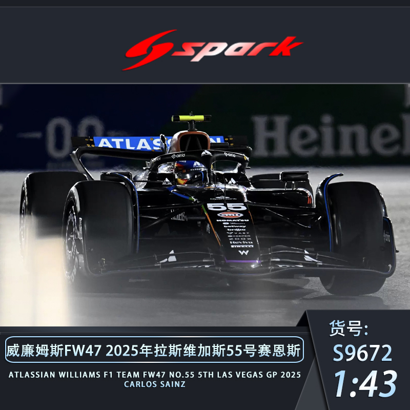 威廉姆斯F12025阿尔本赛车模型