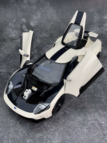 Модель автомобиля Шаша Autoart Alto 1:18 Ford GT HERITAGE EDITION, суперкар, полностью открытый