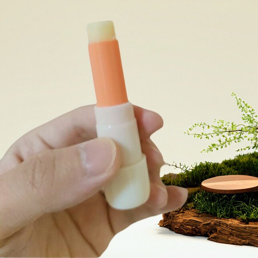 桑桑桂花唇膏5g天然纯植物油花蜡滋润保湿去死皮