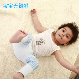 旭威无骨缝合加厚宝宝无缝裤春秋宽腰带袜裤儿童保暖打底裤子6001