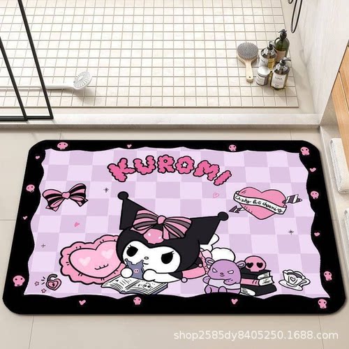 卫生间吸水地垫库洛米地毯