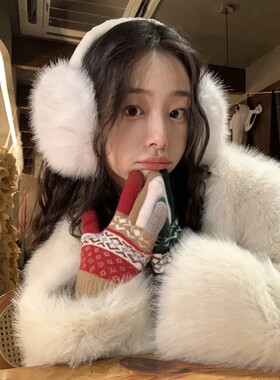 双面软糯糯可爱百搭韩版纯色保暖