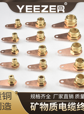 矿物质电缆终端头BTTZ绝缘接头BTTVZ防火接地卡BTTYZ单芯刚性终端