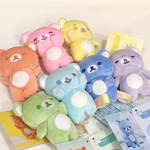 日本轻松熊七色手玉系列可爱挂件