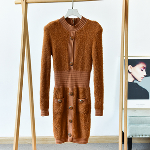 新款 时尚 莉2071 气质百搭显瘦连衣裙 秋季