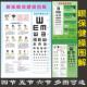 新版 眼保健操图解挂图中小学生班级墙贴眼保健图标准对数视力表