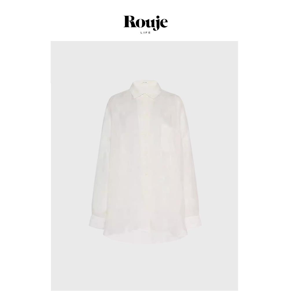 【现货】Rouje Life亚麻宽松调性宽松百搭简约通勤长袖轻薄衬衫女,女装/女士精品,大码内搭,淘宝优惠券,粉丝福利购,淘宝优惠卷