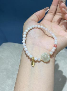 天然新中式葫芦吊坠手链