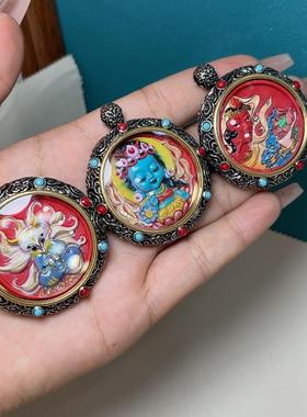 天然朱砂保平安咒十二生肖吊坠