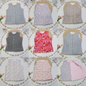 大童手工棉花马甲半成品背心成人马甲片子 大人坎肩袄片纯棉秋冬