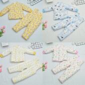 宝宝手工棉衣片子婴儿棉袄棉裤 半成品纯棉儿童棉花袄皮秋冬套装