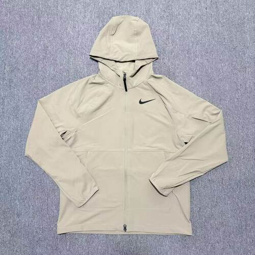 耐克Nike 男子连帽跑步训练休闲短款宽松加绒夹克外套DQ6594-247