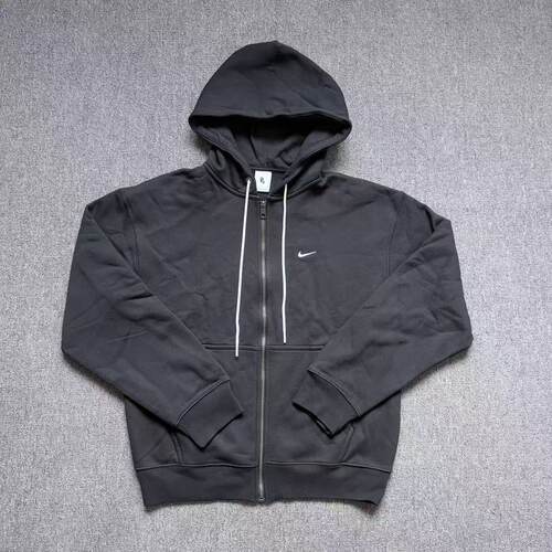 正品Nike耐克男秋冬运动休闲加绒保暖连帽拉链卫衣外套DR0404-010