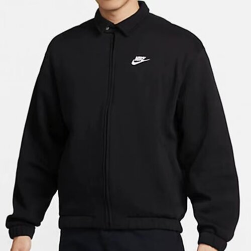 正品Nike/耐克男子刺绣加绒保暖运动休闲立领夹克外套DX0540-010