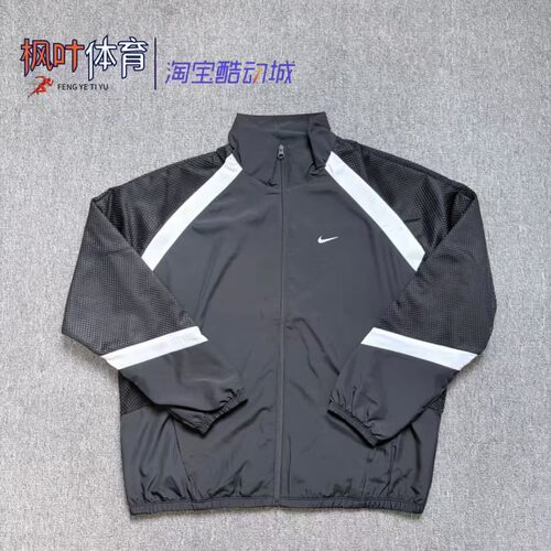 Nike耐克新款春秋男子立领薄绒运动休闲百搭夹克外套HV3364-010
