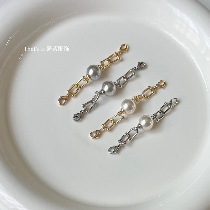 That's It 小众风设计风锁骨项链延长链小众风高级感项链延长链珍,饰品/流行首饰/时尚饰品新,链条,淘宝优惠券,粉丝福利购,淘宝优惠卷