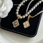 That 天然贝母吊坠维多利亚风万能吊坠可拆卸吊坠单坠