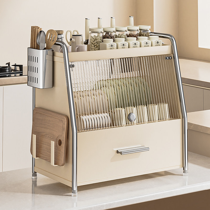 厨房置物架碗碟收纳架沥水碗盘架放碗柜家用多功能防尘碗筷收纳盒,厨房/烹饪用具,碗架,淘宝优惠券,粉丝福利购,淘宝优惠卷