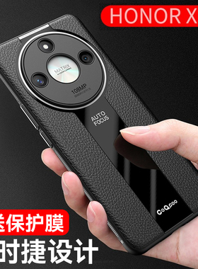 酷米佳适用于荣耀x50手机壳honorx60的保护套x50GT保时捷x70pro华为X5o新款防摔叉五零曲屏全包por男女外壳