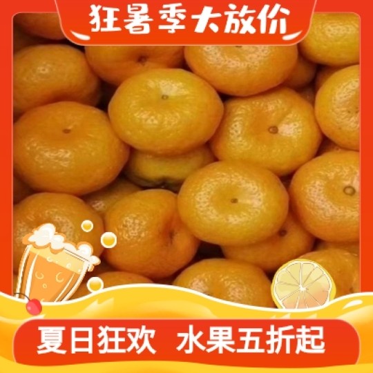 新鲜南丰蜜桔 桔子  市山蜜桔 精品当季采摘皮薄无籽多汁整箱包邮