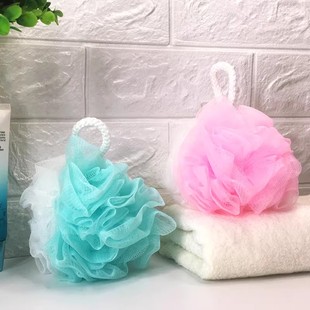 洗澡沐浴球泡澡球可爱超柔软不散男女用起泡搓澡洗浴用品大号浴花